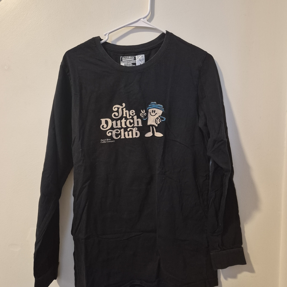Dutch Bros Black Long Sleeve Tee